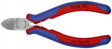 Knipex Tools 72 02 125 - 5" Diagonal Pliers for Flush Cutting Plastics