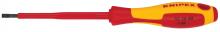 Knipex Tools 98 20 40 - Slotted Screwdriver, 4"-1000V Insulated, 5/32" tip