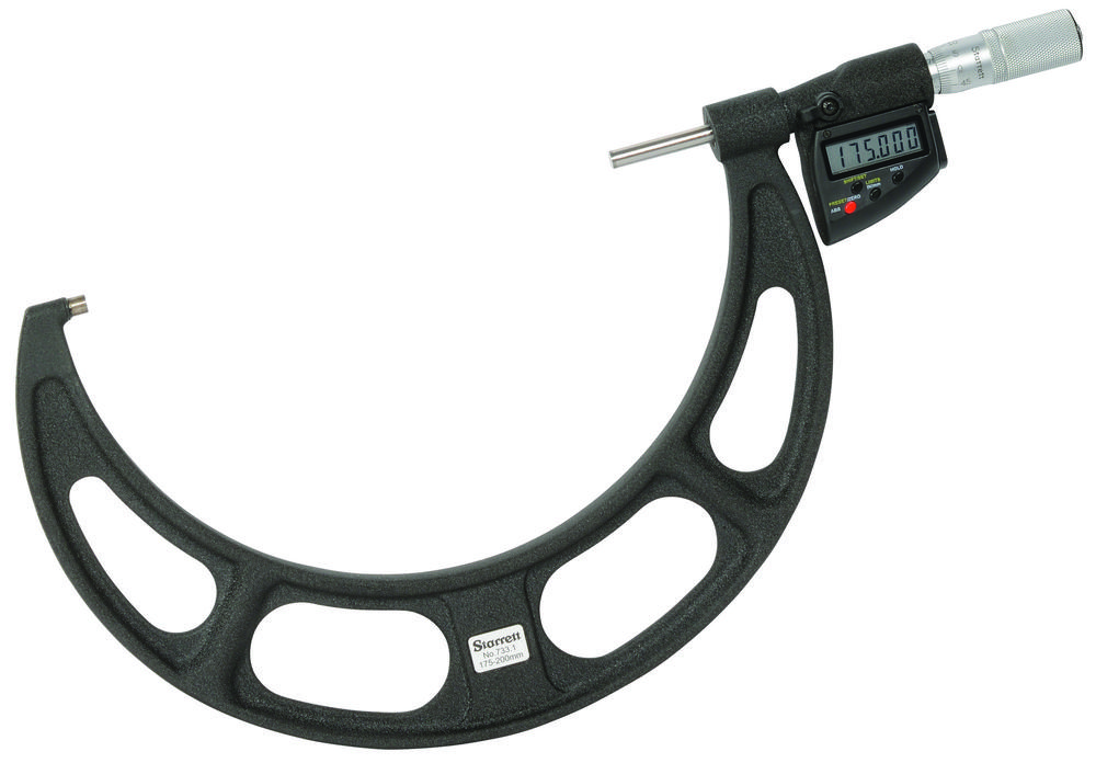 733.1MEXFL-200  Electronic Micrometer<span class=' ItemWarning' style='display:block;'>Item is usually in stock, but we&#39;ll be in touch if there&#39;s a problem<br /></span>