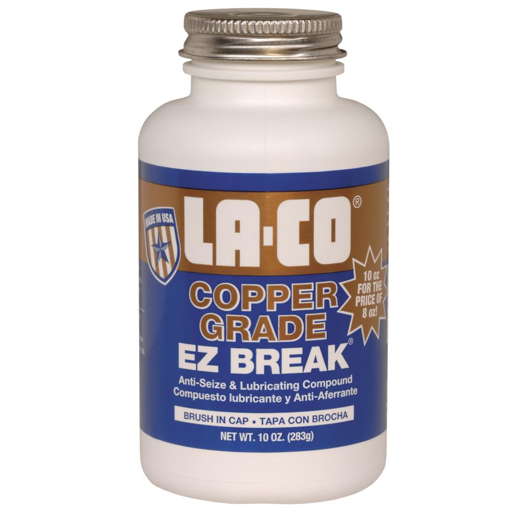 EZ Break® Copper Grade  Anti-Seize & Lubricating Compound 10 OZ<span class=' ItemWarning' style='display:block;'>Item is usually in stock, but we&#39;ll be in touch if there&#39;s a problem<br /></span>