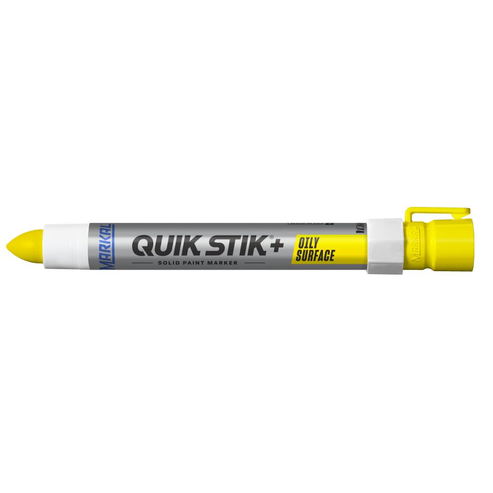 Quik Stik®+ Oily Surface Solid Paint Marker, Yellow<span class=' ItemWarning' style='display:block;'>Item is usually in stock, but we&#39;ll be in touch if there&#39;s a problem<br /></span>