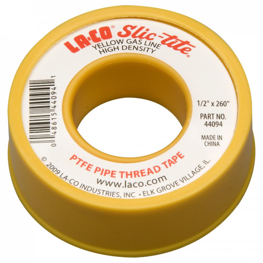 TAPE SLIC-TITE 1/2&#34; X 260&#34; YELLOW<span class=' ItemWarning' style='display:block;'>Item is usually in stock, but we&#39;ll be in touch if there&#39;s a problem<br /></span>