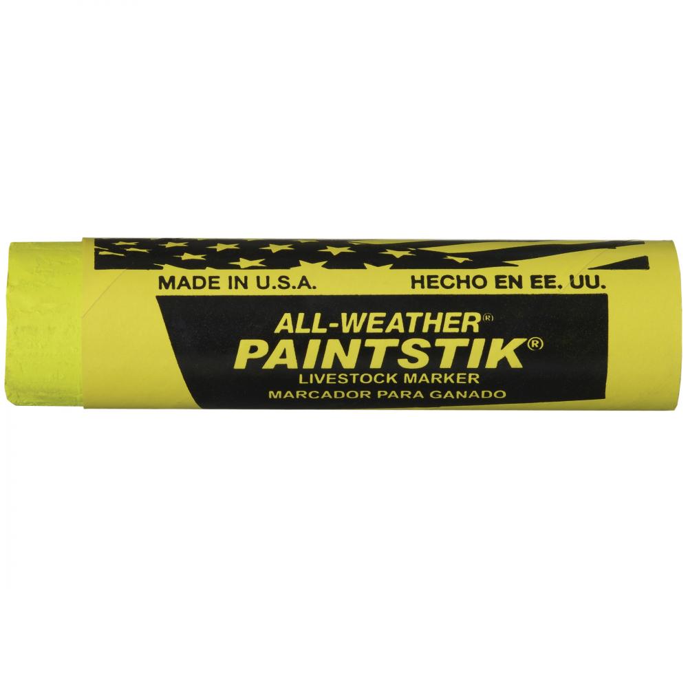 ALL-WEATHER PAINTSTIK FLUORESCENT YELLOW<span class=' ItemWarning' style='display:block;'>Item is usually in stock, but we&#39;ll be in touch if there&#39;s a problem<br /></span>