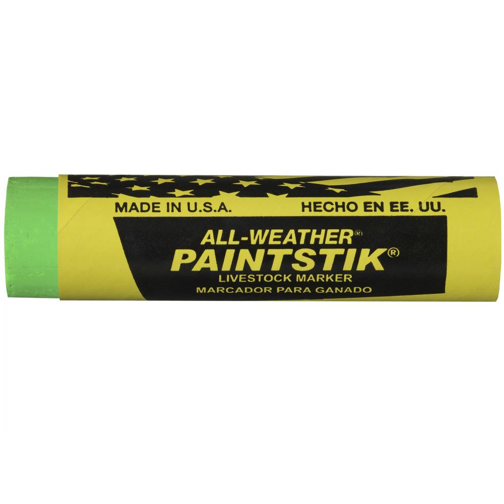 ALL-WEATHER PAINTSTIK FLUORESCENT GREEN<span class=' ItemWarning' style='display:block;'>Item is usually in stock, but we&#39;ll be in touch if there&#39;s a problem<br /></span>