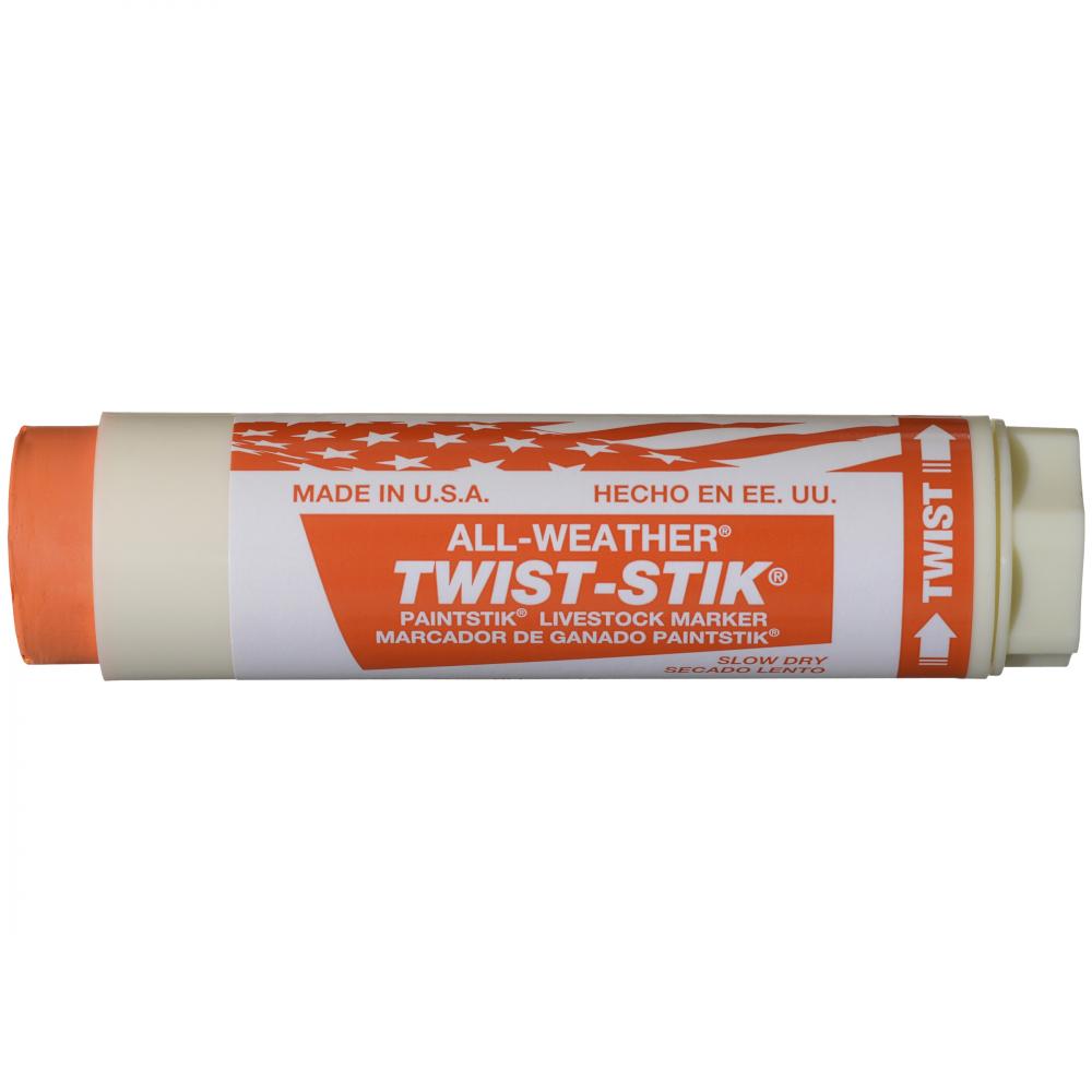 ALL-WEATHER TWIST STIK ORANGE<span class=' ItemWarning' style='display:block;'>Item is usually in stock, but we&#39;ll be in touch if there&#39;s a problem<br /></span>