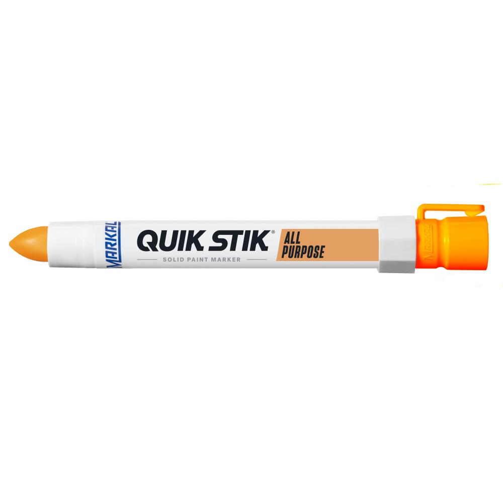 Quik Stik® All Purpose Solid Paint Marker, Fluorescent Orange<span class=' ItemWarning' style='display:block;'>Item is usually in stock, but we&#39;ll be in touch if there&#39;s a problem<br /></span>