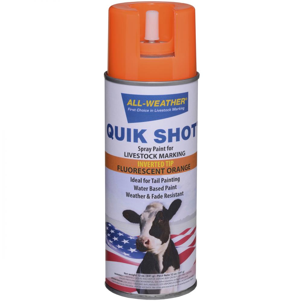 ALL-WEATHER QUIK SHOT ORANGE INVERTED TIP<span class=' ItemWarning' style='display:block;'>Item is usually in stock, but we&#39;ll be in touch if there&#39;s a problem<br /></span>