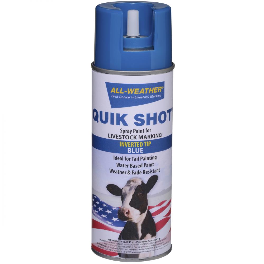 ALL-WEATHER QUIK SHOT BLUE INVERTED TIP<span class=' ItemWarning' style='display:block;'>Item is usually in stock, but we&#39;ll be in touch if there&#39;s a problem<br /></span>