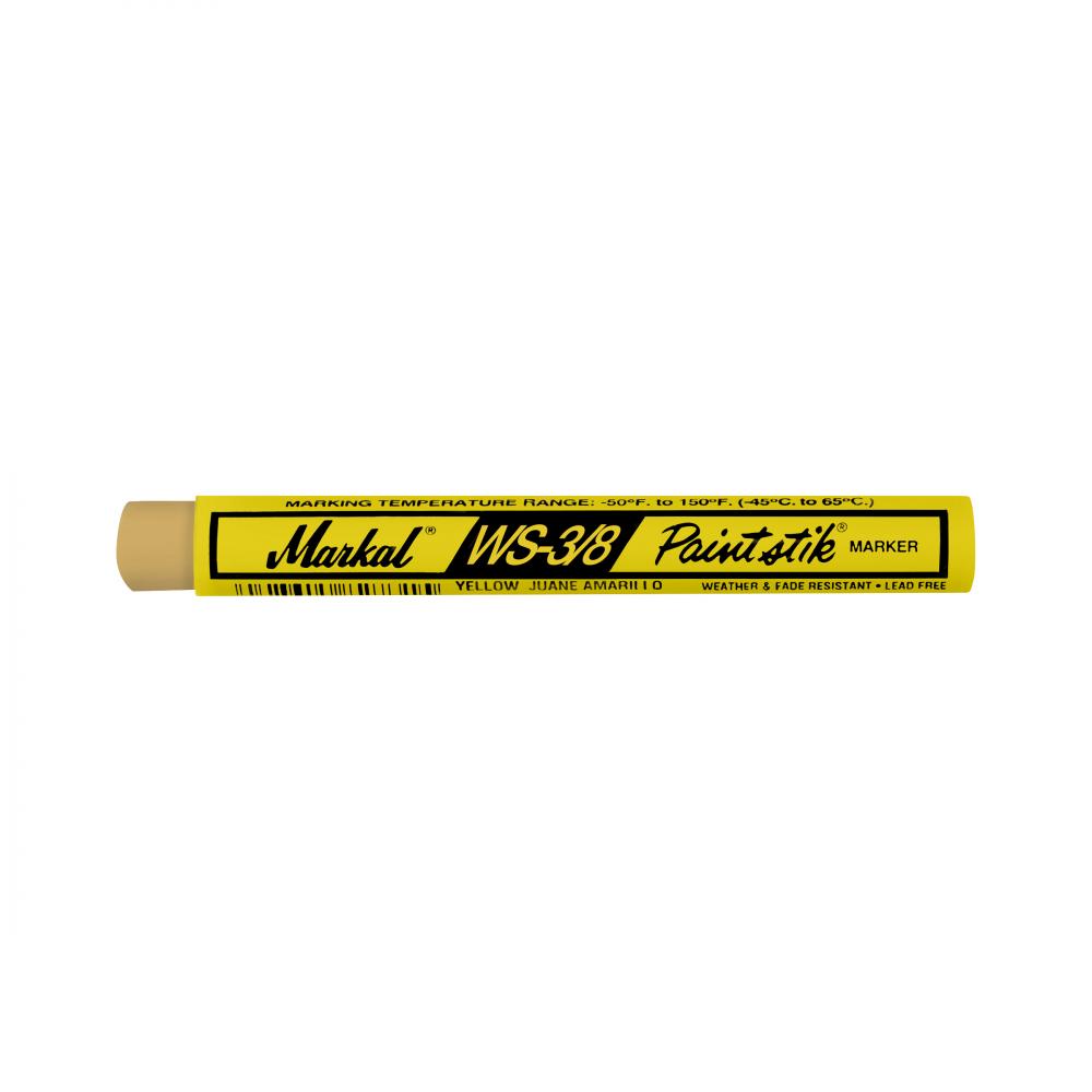 WS Paintstik® Markers, Yellow<span class=' ItemWarning' style='display:block;'>Item is usually in stock, but we&#39;ll be in touch if there&#39;s a problem<br /></span>