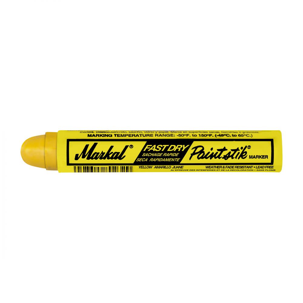 Fast Dry Paintstik® Solid Paint Marker, Yellow<span class=' ItemWarning' style='display:block;'>Item is usually in stock, but we&#39;ll be in touch if there&#39;s a problem<br /></span>