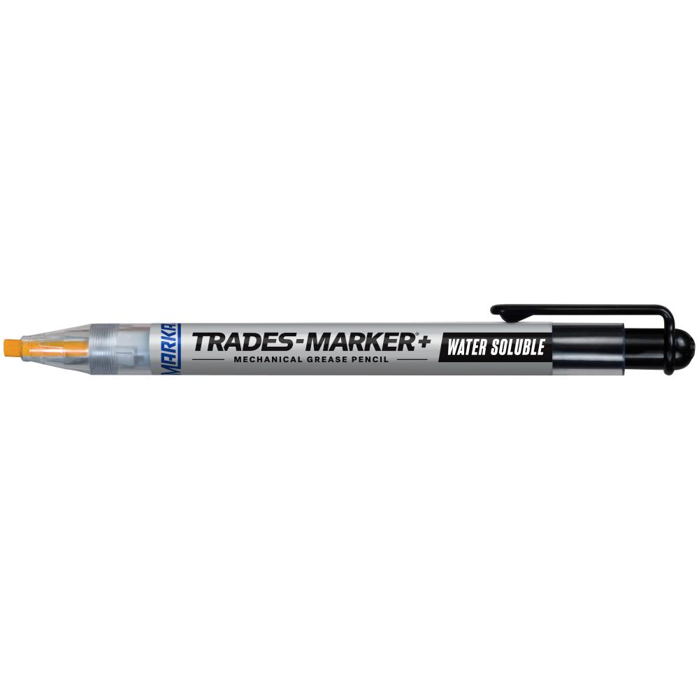 Trades-Marker®+ Water Soluble Mechanical Grease Pencil, Yellow<span class=' ItemWarning' style='display:block;'>Item is usually in stock, but we&#39;ll be in touch if there&#39;s a problem<br /></span>