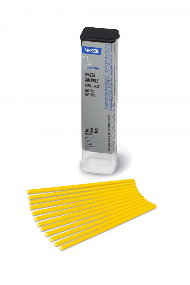 Trades-Marker®+ Water Soluble Refill Pack, Yellow<span class=' ItemWarning' style='display:block;'>Item is usually in stock, but we&#39;ll be in touch if there&#39;s a problem<br /></span>