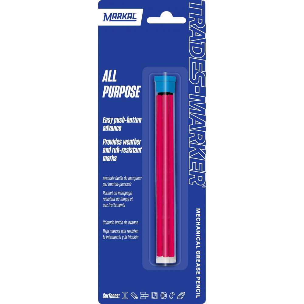 Trades-Marker® All Purpose Refills - Carded, Red<span class=' ItemWarning' style='display:block;'>Item is usually in stock, but we&#39;ll be in touch if there&#39;s a problem<br /></span>