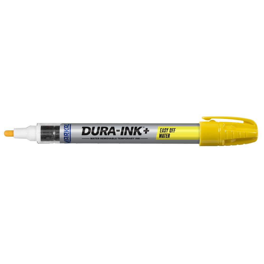 DURA-INK®+ Easy Off Water Removable Ink Marker, Yellow<span class=' ItemWarning' style='display:block;'>Item is usually in stock, but we&#39;ll be in touch if there&#39;s a problem<br /></span>