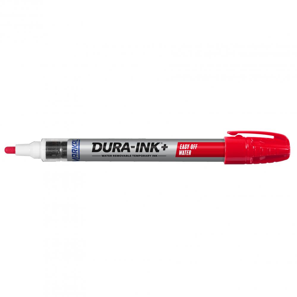 DURA-INK®+ Easy Off Water Removable Ink Marker, Red<span class=' ItemWarning' style='display:block;'>Item is usually in stock, but we&#39;ll be in touch if there&#39;s a problem<br /></span>