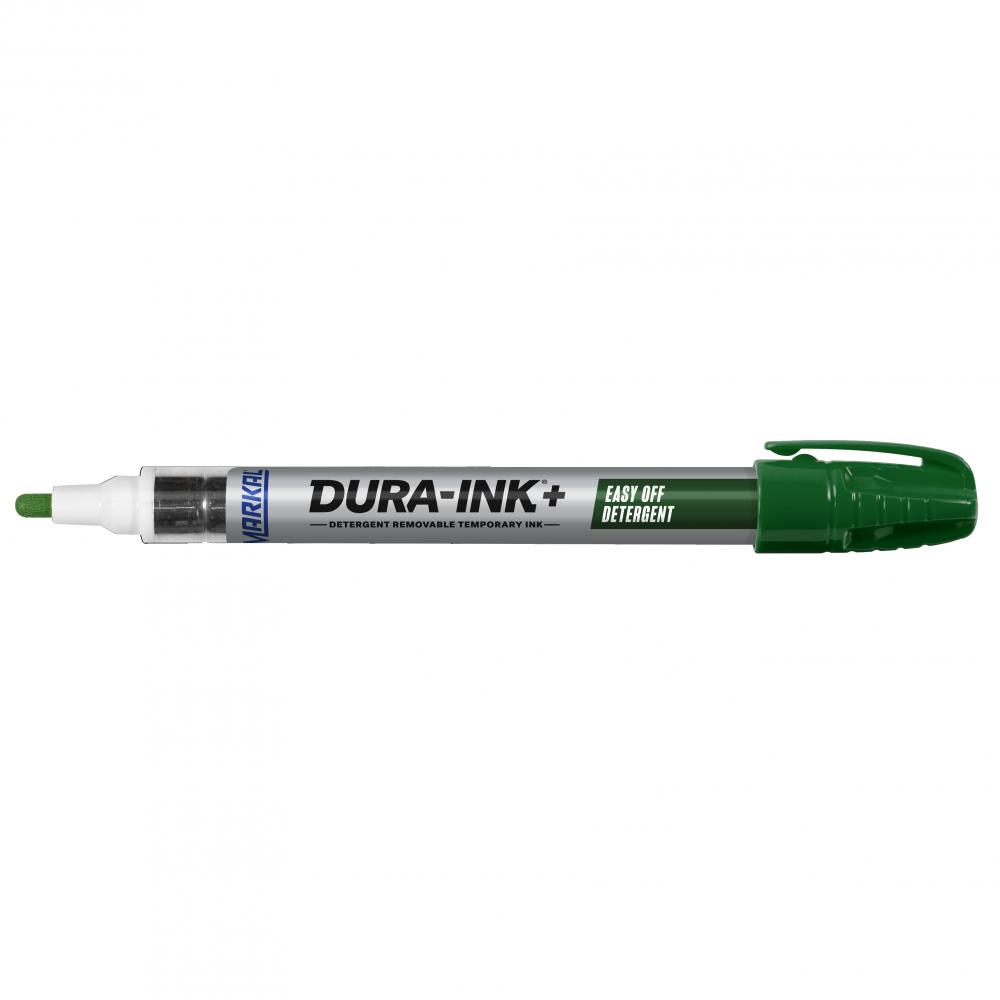 DURA-INK®+ Easy Off Detergent Removable Ink Marker, Green<span class=' ItemWarning' style='display:block;'>Item is usually in stock, but we&#39;ll be in touch if there&#39;s a problem<br /></span>