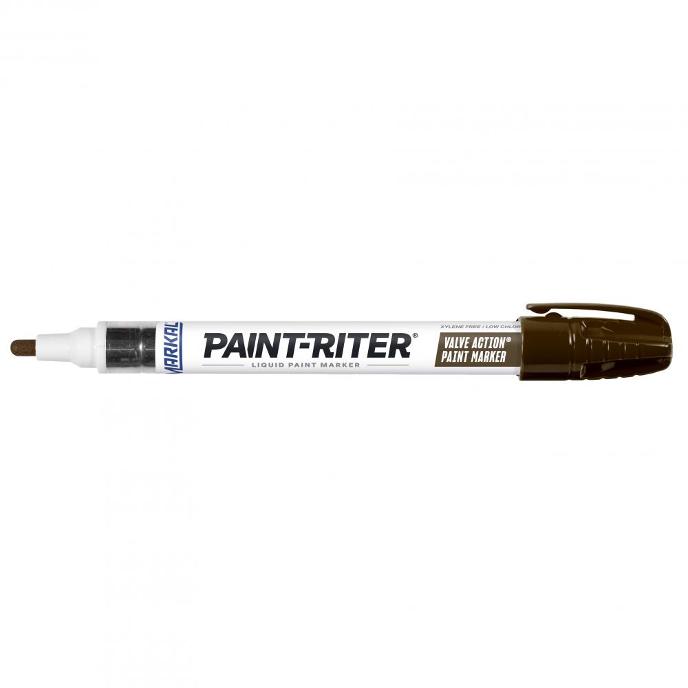 Paint-Riter® Valve Action® Liquid Paint Marker, Brown<span class=' ItemWarning' style='display:block;'>Item is usually in stock, but we&#39;ll be in touch if there&#39;s a problem<br /></span>