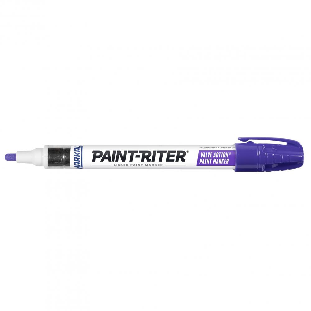 Paint-Riter® Valve Action® Liquid Paint Marker, Purple<span class=' ItemWarning' style='display:block;'>Item is usually in stock, but we&#39;ll be in touch if there&#39;s a problem<br /></span>