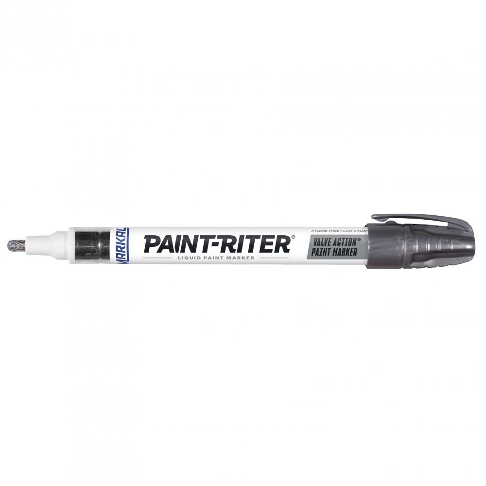 Paint-Riter® Valve Action® Liquid Paint Marker, Aluminum<span class=' ItemWarning' style='display:block;'>Item is usually in stock, but we&#39;ll be in touch if there&#39;s a problem<br /></span>