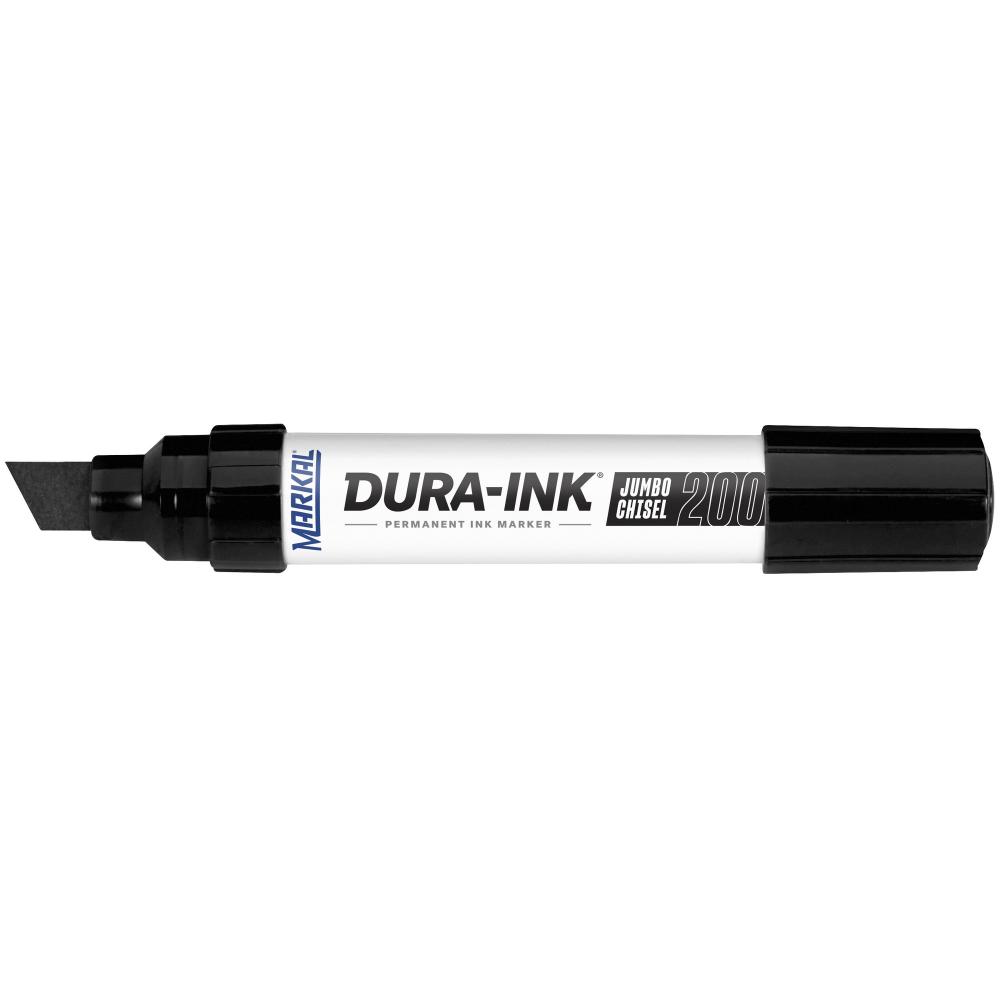 DURA-INK® Jumbo Chisel Permanent Ink Marker, Black<span class=' ItemWarning' style='display:block;'>Item is usually in stock, but we&#39;ll be in touch if there&#39;s a problem<br /></span>