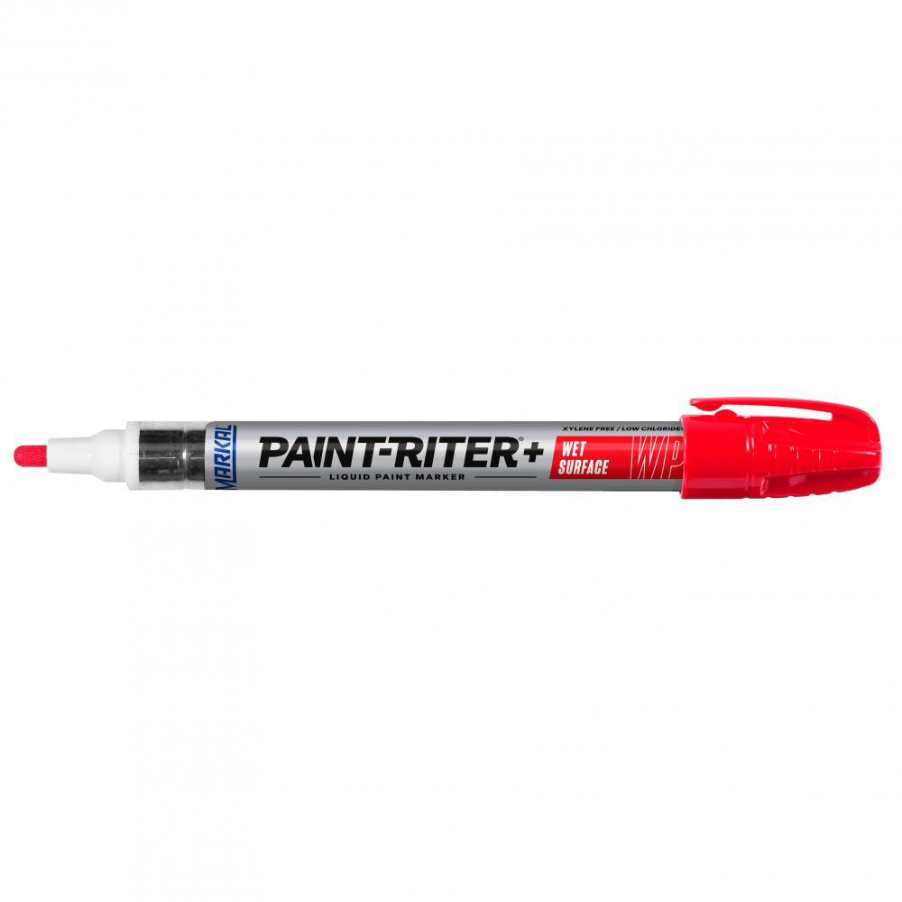 Paint-Riter®+ Wet Surface Liquid Paint Marker, Red<span class=' ItemWarning' style='display:block;'>Item is usually in stock, but we&#39;ll be in touch if there&#39;s a problem<br /></span>