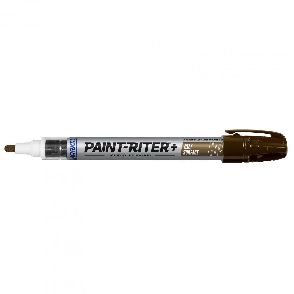 Paint-Riter®+ Oily Surface Liquid Paint Marker, Brown<span class=' ItemWarning' style='display:block;'>Item is usually in stock, but we&#39;ll be in touch if there&#39;s a problem<br /></span>