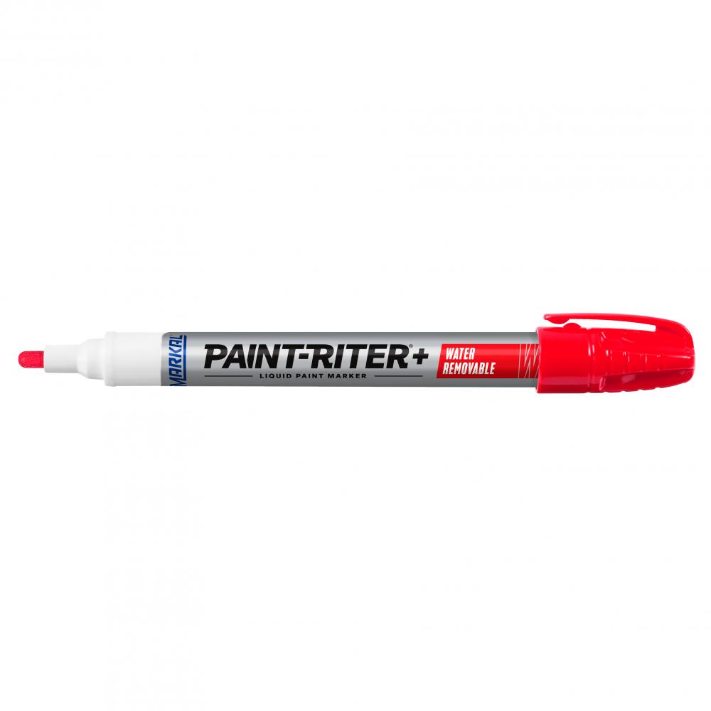 Paint-Riter®+ Water Removable Liquid Paint Marker, Red<span class=' ItemWarning' style='display:block;'>Item is usually in stock, but we&#39;ll be in touch if there&#39;s a problem<br /></span>