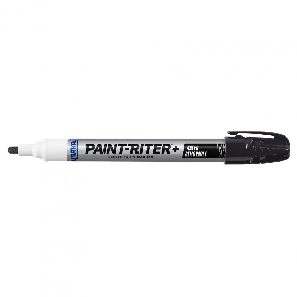 Paint-Riter®+ Water Removable Liquid Paint Marker, Black<span class=' ItemWarning' style='display:block;'>Item is usually in stock, but we&#39;ll be in touch if there&#39;s a problem<br /></span>