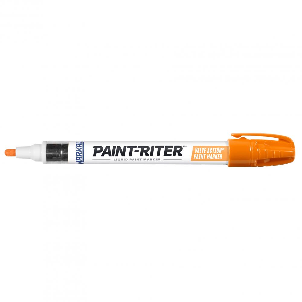 Paint-Riter® Valve Action® Liquid Paint Marker, Fluorescent Orange<span class=' ItemWarning' style='display:block;'>Item is usually in stock, but we&#39;ll be in touch if there&#39;s a problem<br /></span>