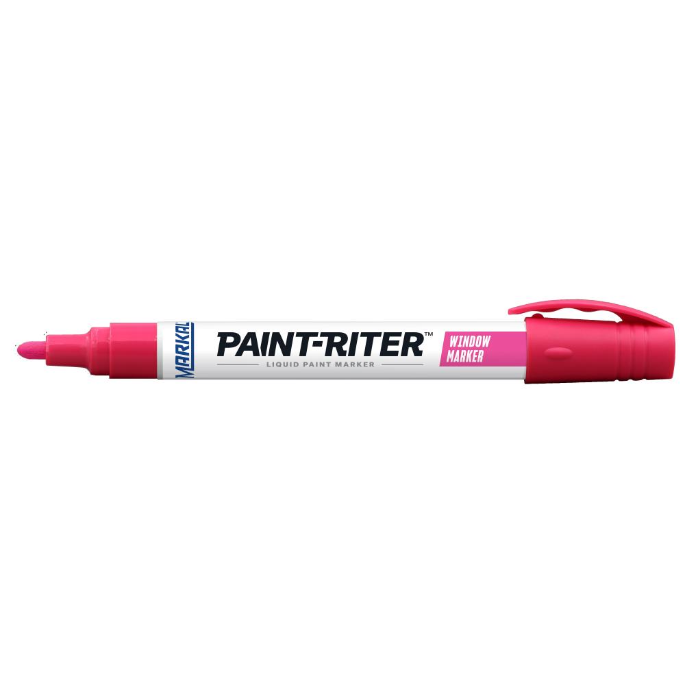 Paint-Riter® Window Marker Removable Paint Marker, Fluorescent Pink<span class=' ItemWarning' style='display:block;'>Item is usually in stock, but we&#39;ll be in touch if there&#39;s a problem<br /></span>