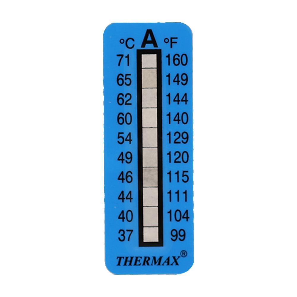 Thermax® 10 Level Strips - A, (99, 104, 111, 115, 120, 129, 140, 144, 149, 160F / 37, 40, 44, 46, 49<span class=' ItemWarning' style='display:block;'>Item is usually in stock, but we&#39;ll be in touch if there&#39;s a problem<br /></span>