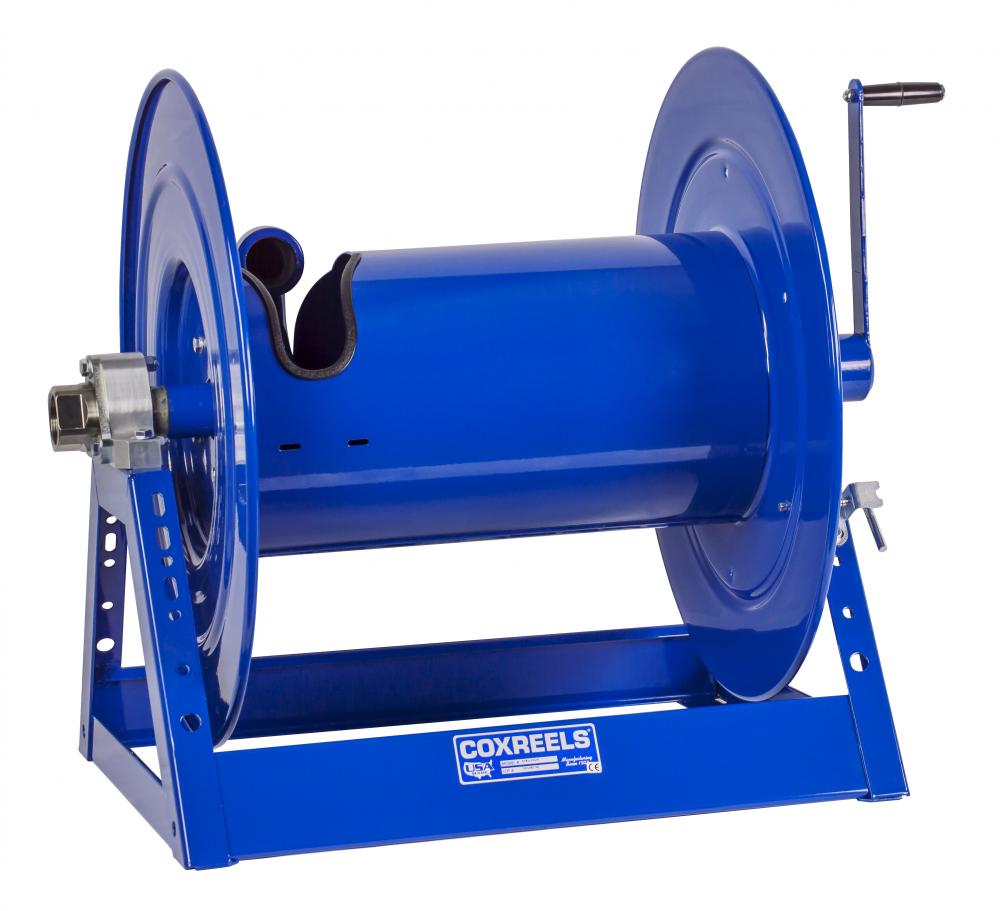 Hand Crank Hose Reel 1-1/2inx100ft 1500PSI no hose<span class=' ItemWarning' style='display:block;'>Item is usually in stock, but we&#39;ll be in touch if there&#39;s a problem<br /></span>