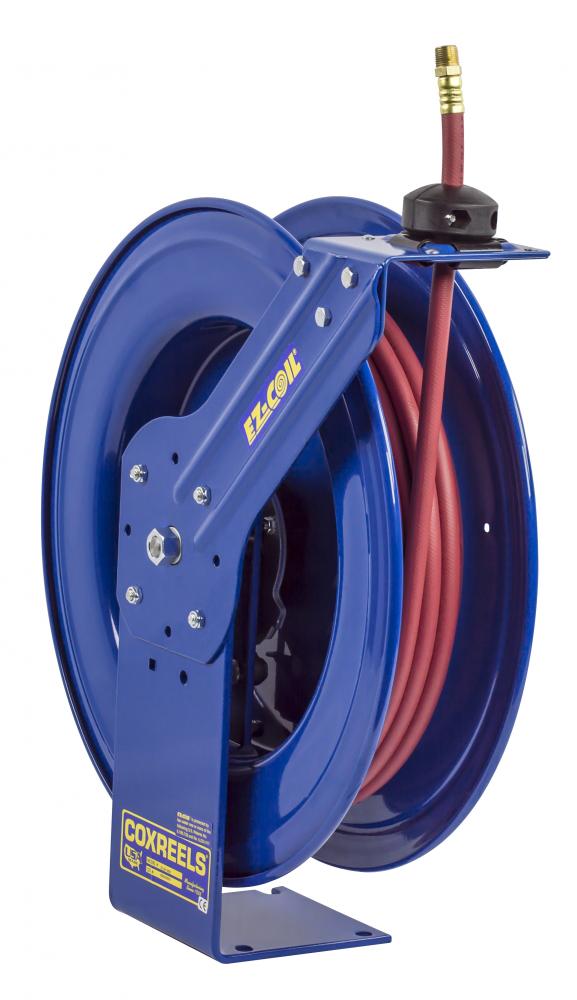 Safety System Spring Driven Hose Reel 3/4inx50ft 300PSII<span class=' ItemWarning' style='display:block;'>Item is usually in stock, but we&#39;ll be in touch if there&#39;s a problem<br /></span>