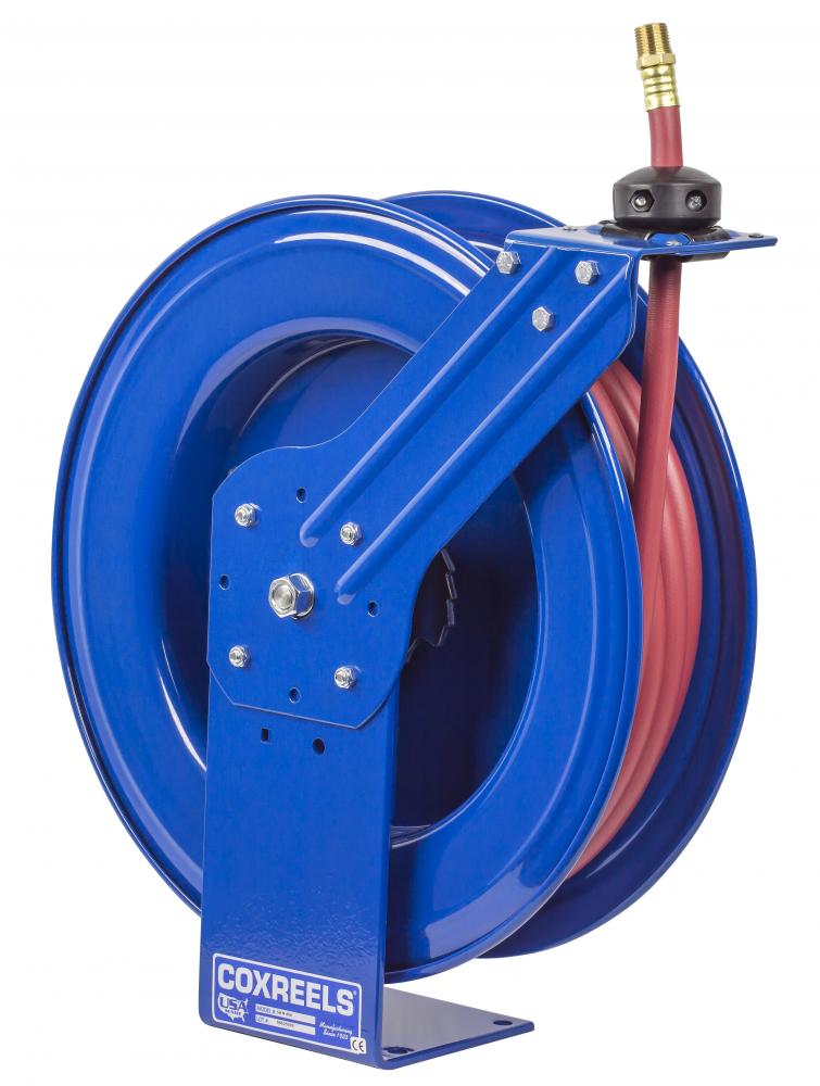 Heavy Duty Spring Driven Hose Reel 1/2inx50ft 300PSI no hose<span class=' ItemWarning' style='display:block;'>Item is usually in stock, but we&#39;ll be in touch if there&#39;s a problem<br /></span>