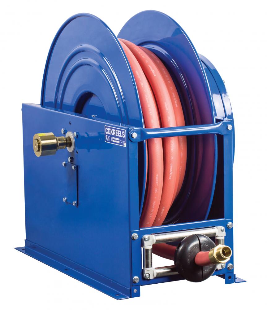 High Capacity Spring Driven Hose Reels 3/4inx100ft 300PSI<span class=' ItemWarning' style='display:block;'>Item is usually in stock, but we&#39;ll be in touch if there&#39;s a problem<br /></span>