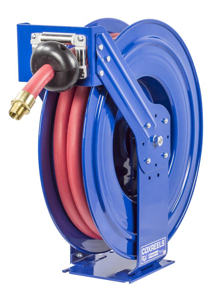 Supreme Duty Spring Driven Fuel Hose Reel 1inx50ft 300PSI<span class=' ItemWarning' style='display:block;'>Item is usually in stock, but we&#39;ll be in touch if there&#39;s a problem<br /></span>