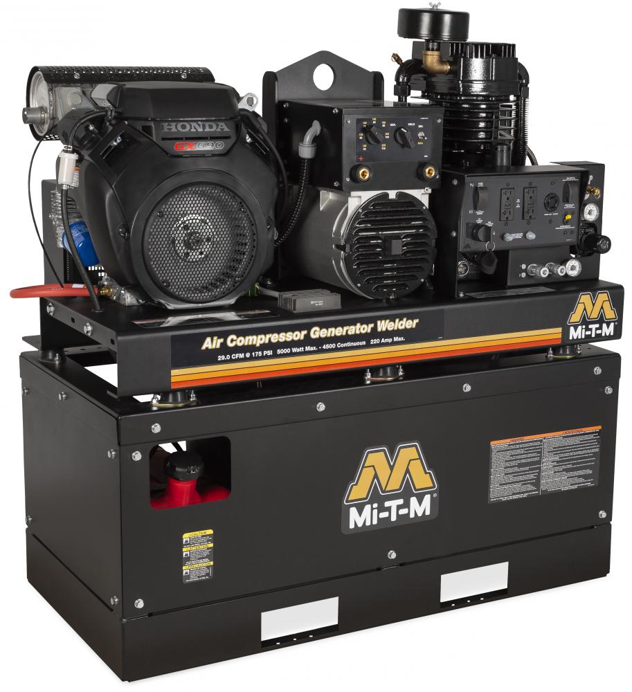 20-Gallon Two Stage Gasoline Air Compressor/Generator/Welder Combination<span class=' ItemWarning' style='display:block;'>Item is usually in stock, but we&#39;ll be in touch if there&#39;s a problem<br /></span>