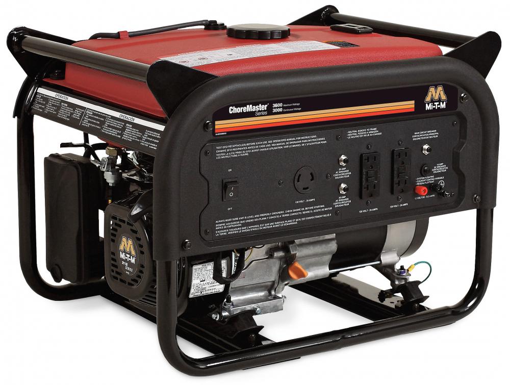 ChoreMaster Series 3600-Watt Gasoline Portable Generator<span class=' ItemWarning' style='display:block;'>Item is usually in stock, but we&#39;ll be in touch if there&#39;s a problem<br /></span>