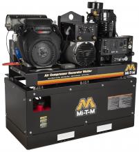 Mi-T-M AGW-SH22-20M - 20-Gallon Two Stage Gasoline Air Compressor/Generator/Welder Combination