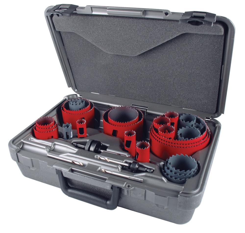 HOLESAW MHS/CT KIT ELEC 29 PC<span class=' ItemWarning' style='display:block;'>Item is usually in stock, but we&#39;ll be in touch if there&#39;s a problem<br /></span>