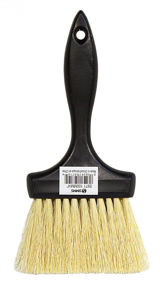 White wash brush 100mm<span class=' ItemWarning' style='display:block;'>Item is usually in stock, but we&#39;ll be in touch if there&#39;s a problem<br /></span>