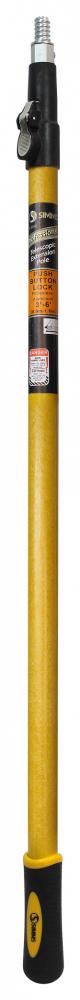 Pro Aluminum/Fiberglass extension pole 3&#39; - 6&#39;<span class=' ItemWarning' style='display:block;'>Item is usually in stock, but we&#39;ll be in touch if there&#39;s a problem<br /></span>