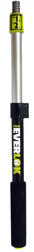 Pro Everlok aluminum extension pole 1&#39;-2&#39;<span class=' ItemWarning' style='display:block;'>Item is usually in stock, but we&#39;ll be in touch if there&#39;s a problem<br /></span>