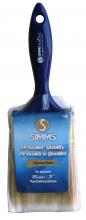 T.S. Simms 1400-75 - Premier Quality poly/nylon paint brush flat 75mm