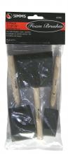 T.S. Simms 3996 - Foam paint brush 3pc