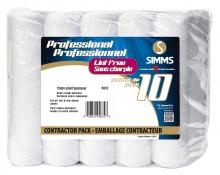 T.S. Simms R632 - Lint Free roller cover 240mm x 15mm pile 10pk