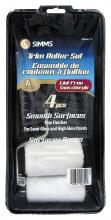 T.S. Simms S354 - Lint free trim coater set 100mm 4pcs