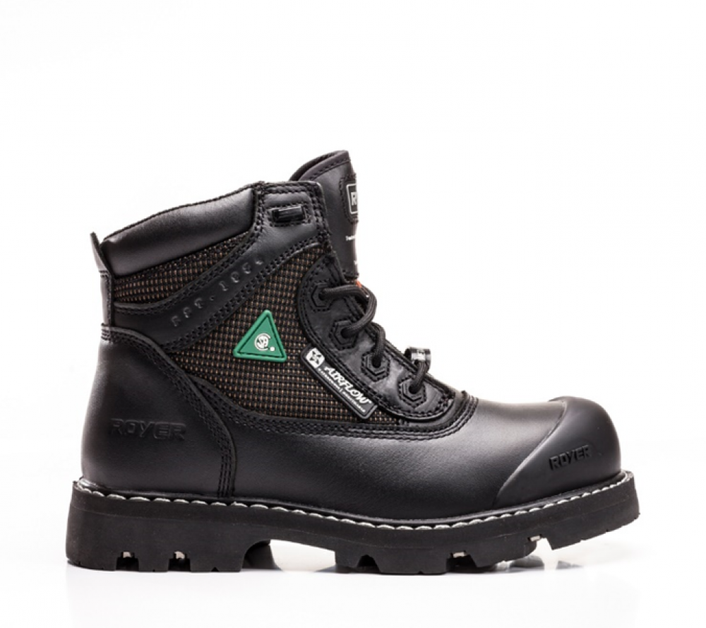 6&#34; FLXâ„¢ Metal-Free and Waterproof Boot, SHIELDTEXâ„¢, Black<span class=' ItemWarning' style='display:block;'>Item is usually in stock, but we&#39;ll be in touch if there&#39;s a problem<br /></span>