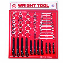 Wright D981 - SAE Tubing Wrench Display 44Pc