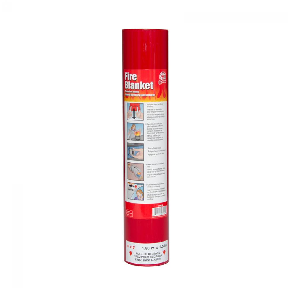 Fire Blanket in Plastic Pack, 6ft x 5ft<span class=' ItemWarning' style='display:block;'>Item is usually in stock, but we&#39;ll be in touch if there&#39;s a problem<br /></span>